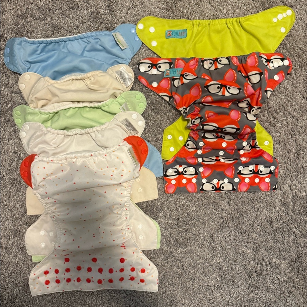 Bumgenius & Alva Baby Cloth Diapers
